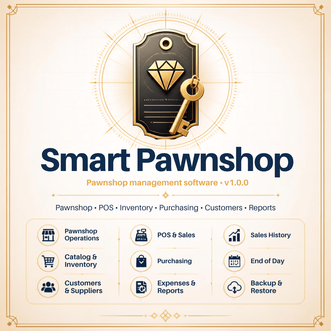Smart Pawnshop for Windows PC Only