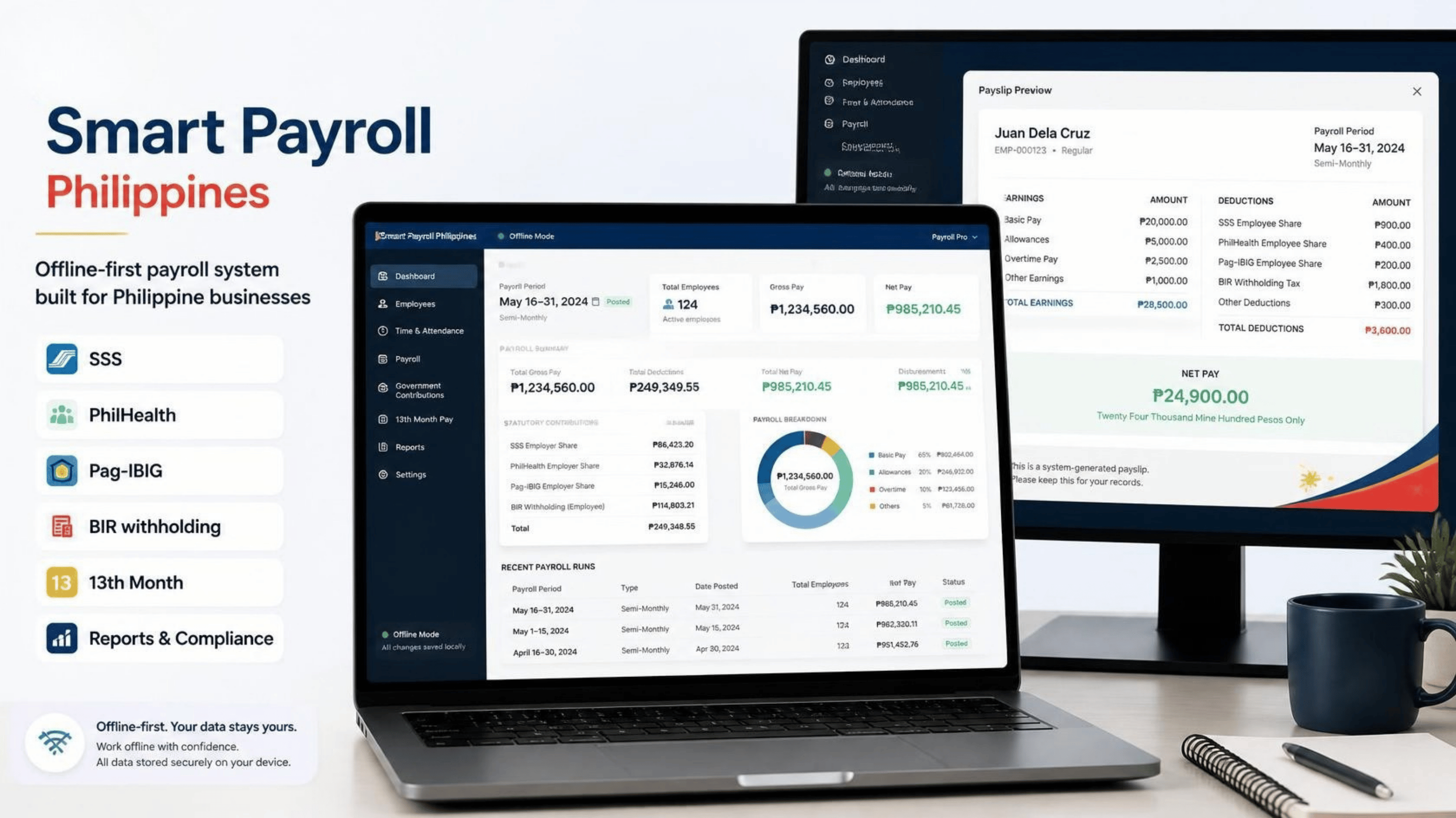 Smart Payroll Philippines for Windows PC Only